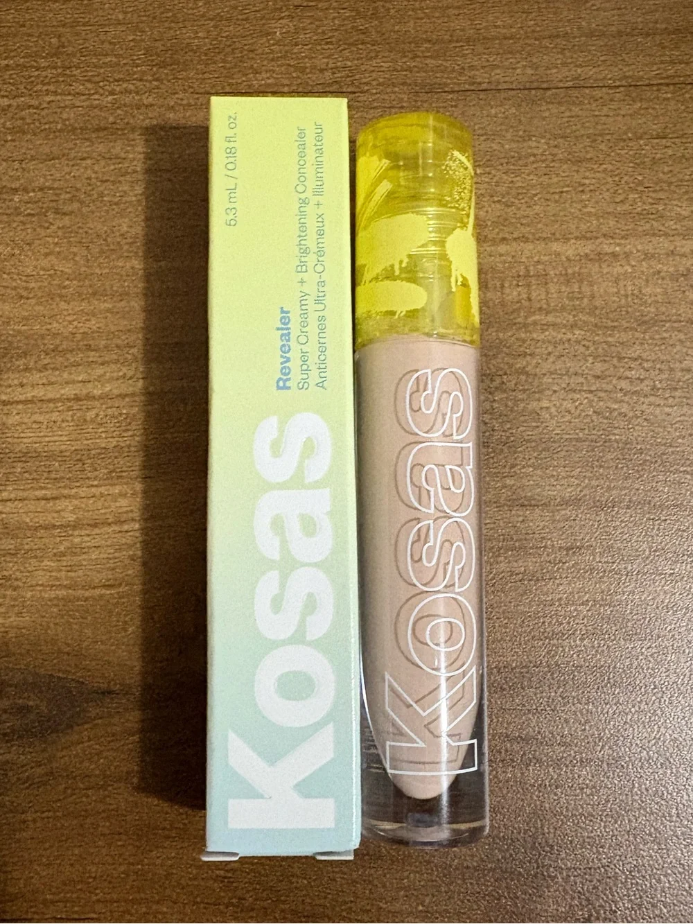 Kosas Revealer Super Creamy Brightening Concealer with Caffeine - 0.7 C NIB